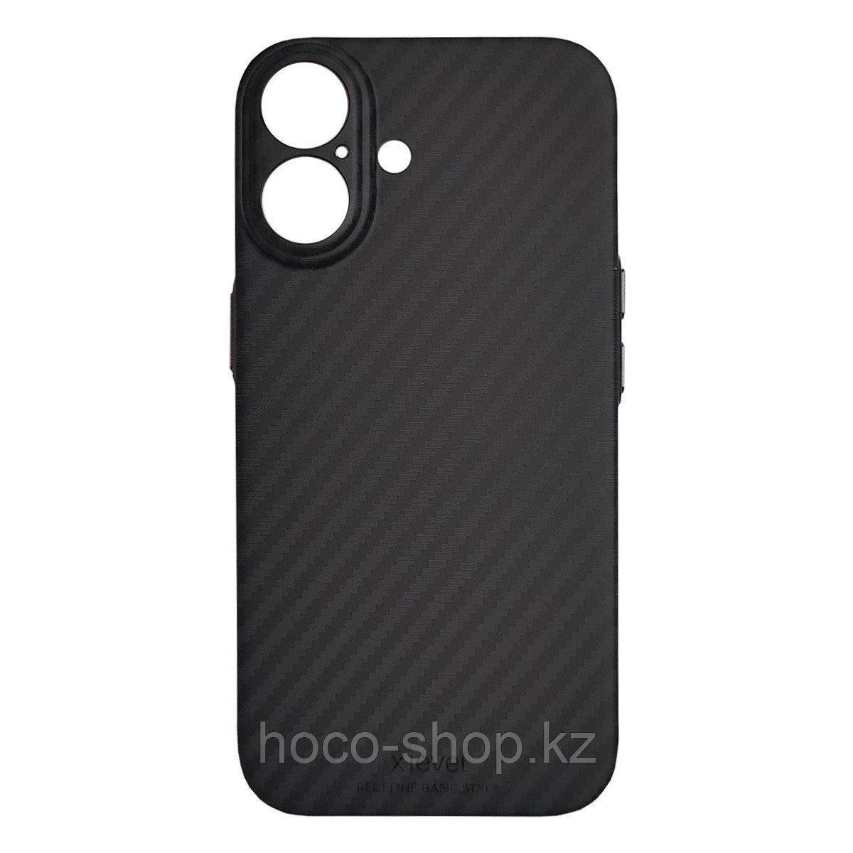 Чехол для iPhone 16 гель X-level Nanofiber Case black