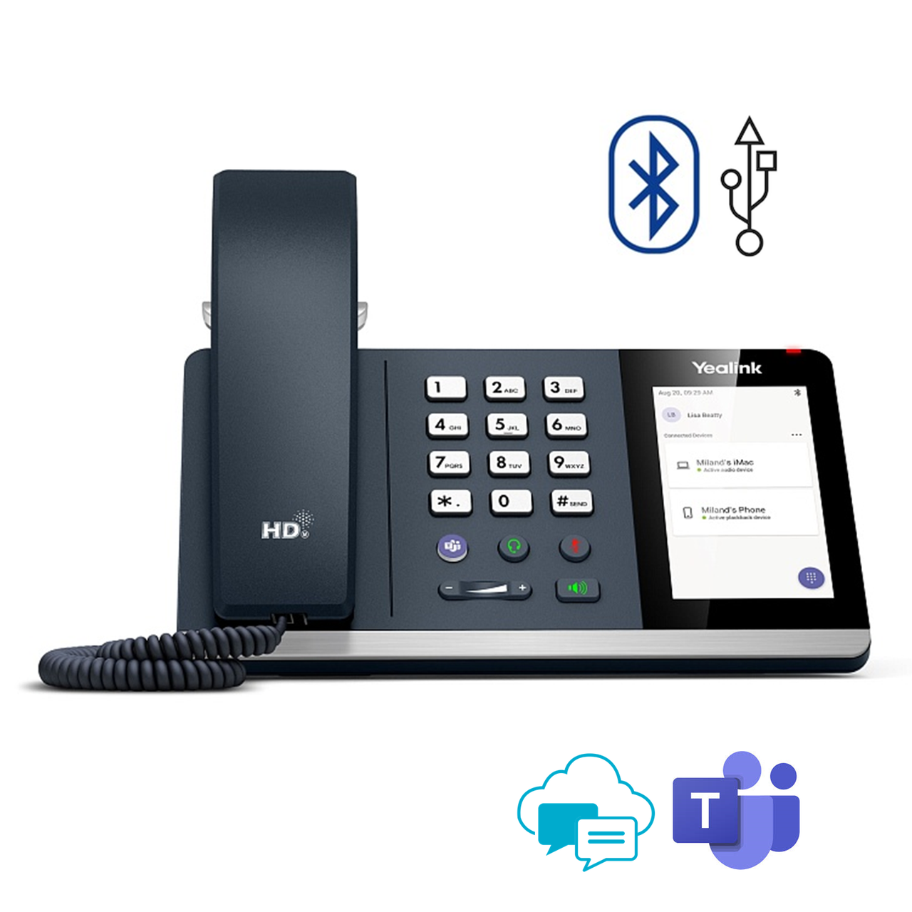 Настольный IP-телефон Yealink MP50 USB, фото 1