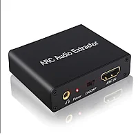 Конвертер / Переходник из HDMI ARC (IN) в Оптический + R/L analog + Coaxial + AUX