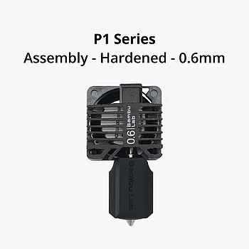 Bambu Lab Complete hotend assembly with hardened steel nozzle -0.6 mm