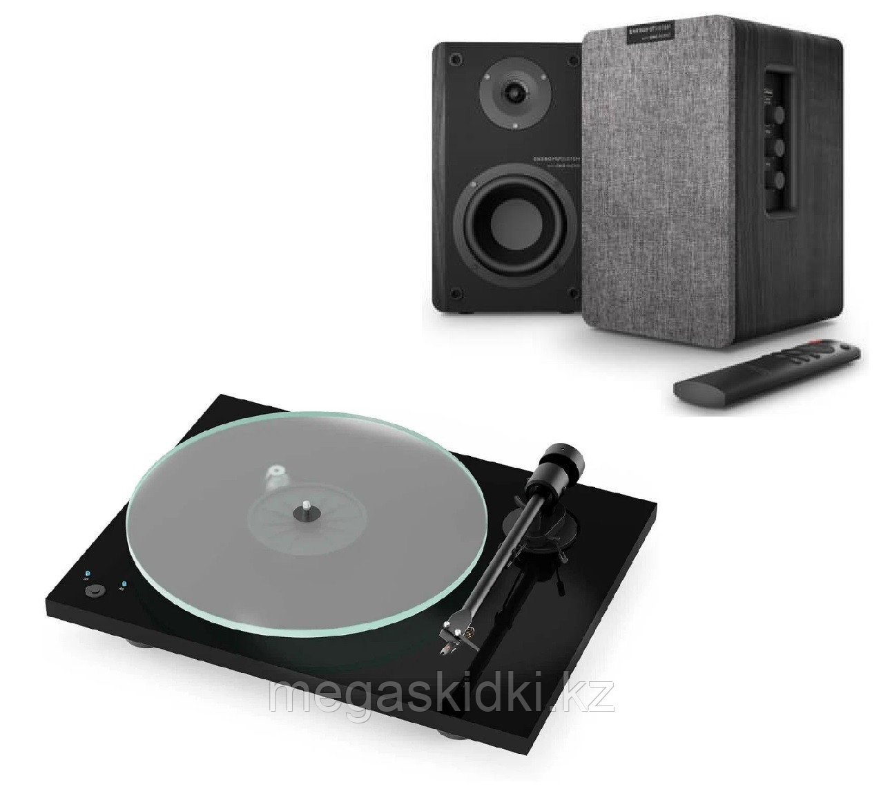 Виниловый проигрыватель Pro-Ject T1 с активной акустикой