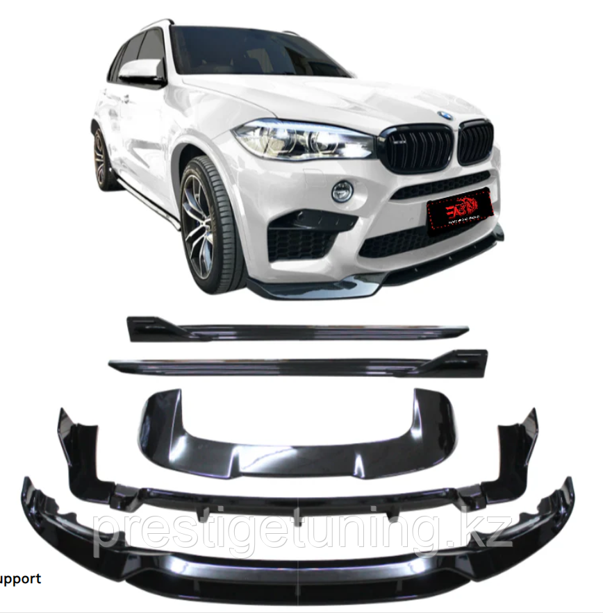 Аэродинамический обвес на BMW X5 (F15) 2013-18 дизайн Black Warrior