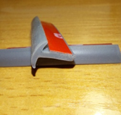 Универсальный уплотнитель на фэндера 8мм*8мм (серая, черная) с 3М скотч