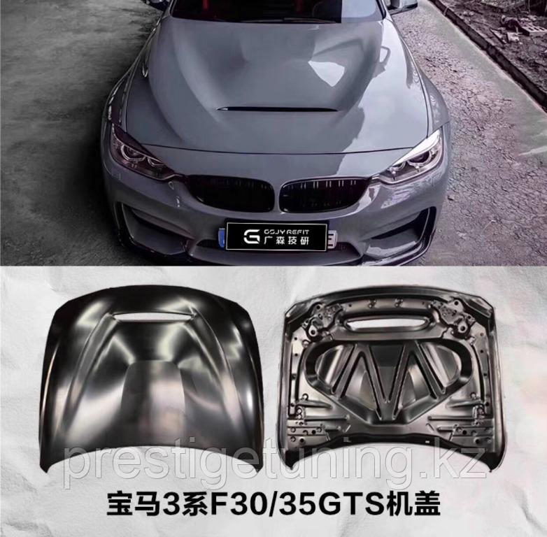 Капот на BMW 3-серия (F30) 2011-18 дизайн GTS