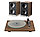 Виниловый проигрыватель Pro-Ject T2 с активной акустикой ELAC Орех, фото 2