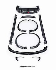 Аэрокит оригинальный карбон Tesla Model X