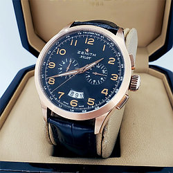 Мужские наручные часы Zenith Captain Chronograph (18481)