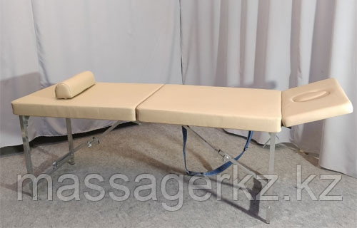 Профессиональный алюминиевый складной массажный стол для остеопатов FYSIOTECH COMPACT OSTEOPAT MEDIUM
