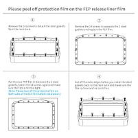ELEGOO FEP Film for Mars 4/ 5/ 5 Ultra (5 Pcs), фото 4