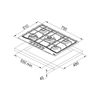 Газовая варочная поверхность Franke FCH 755 4G TC PW C, фото 3