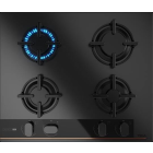 Газовая варочная поверхность Fornelli GBC 64-G1 GBN Matt Black