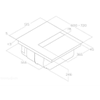 Индукционная варочная поверхность с вытяжкой Elica Nikola Tesla FIT BL/A/72, фото 3