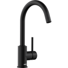 Кухонный смеситель Blanco Mida черный матовый (526649), фото 1
