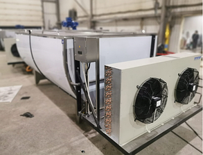 Охладитель молока ОМОТ-6000 открытого типа 6000 л