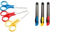 Ножницы, ножи канцелярские