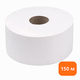 Туалетная бумага "Джамбо" 150 м. двухслойная