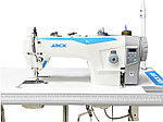 Одноигольная швейная машина челночного стежка (С нижним и верхним транспортером ткани) JACK JK-H2-CZ, фото 2