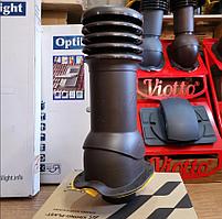 Вентиляционный выход HiVent PN Ø125 мм Монтерей Тёмно-коричневый RAL 8019