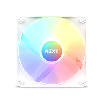 Кулер для компьютерного корпуса NZXT F120 RGB Core RF-C12SF-W1 White, фото 2