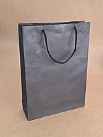 Пакет ЧЕРНЫЙ 35*25*8 офсетка