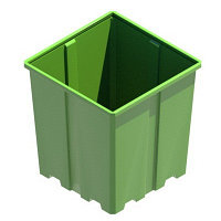 Пластиковый универсальный контейнер С1000 на колесах