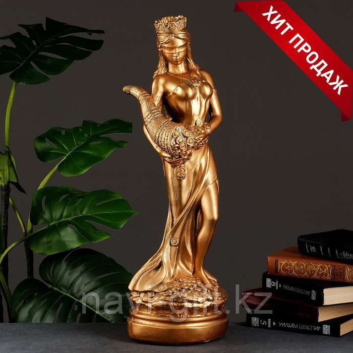 Фигура "Фортуна большая" гипс, 63х20х20см