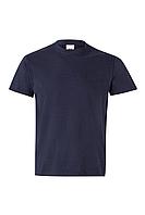 100% хлопковая футболка СИНИЯ S M L XL 2XL 3XL
