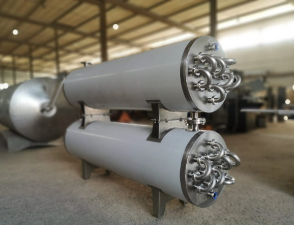 Трубчатый теплообменник 18 контуров 2 м, фото 1