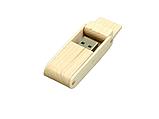 USB 2.0- флешка на 16 Гб прямоугольной формы с раскладным корпусом, белый, фото 3