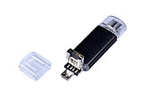 USB 3.0/micro USB/Type-C- флешка на 32 Гб, черный, фото 4