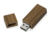 USB-флешка на 16 Гб «Woody» с магнитным колпачком, темное дерево, фото 3