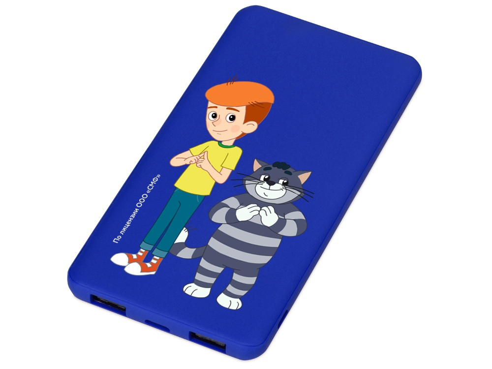 Внешний аккумулятор «Простоквашино», 5000 mAh, синий
