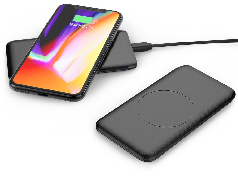 Беспроводное зарядное устройство «AIR PAD», 5 Вт, черный
