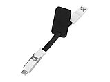 Зарядный кабель «Charge-it» 3 в 1, черный/белый, фото 5