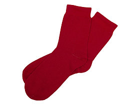Носки однотонные «Socks» мужские, красный