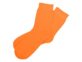 Носки однотонные «Socks» мужские, оранжевый