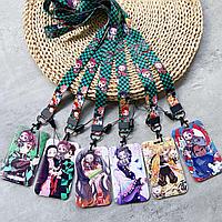 Бейдж на веревке "Клинок рассекающий демонов" JW-478