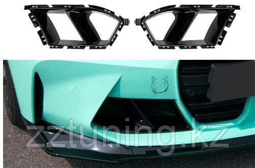 BMW m3 (g80) Воздуховоды в бампер, фото 1