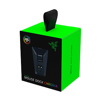 Док-станция для зарядки мыши с настраиваемой RGB-подсветкой Razer Mouse Dock Chroma, фото 4