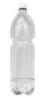 ПЭТ-бутыль 1,5л (крышка в комплекте) 100шт/уп (6216)