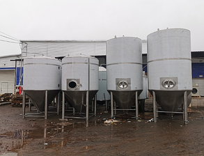 Цилиндро-конический танк ЦКТ-3000 3000 литров