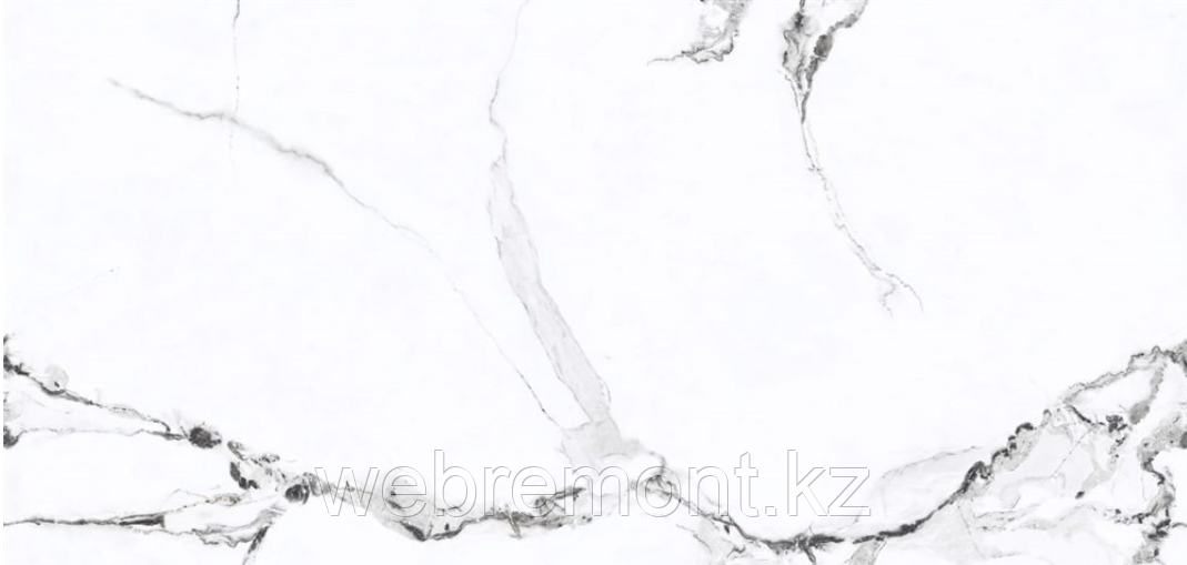 Керамогранит BRAZIL White 600x1200 (глянец). REY/Индия