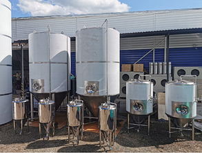 Цилиндро-конический танк ЦКТ-12000 12000 литров