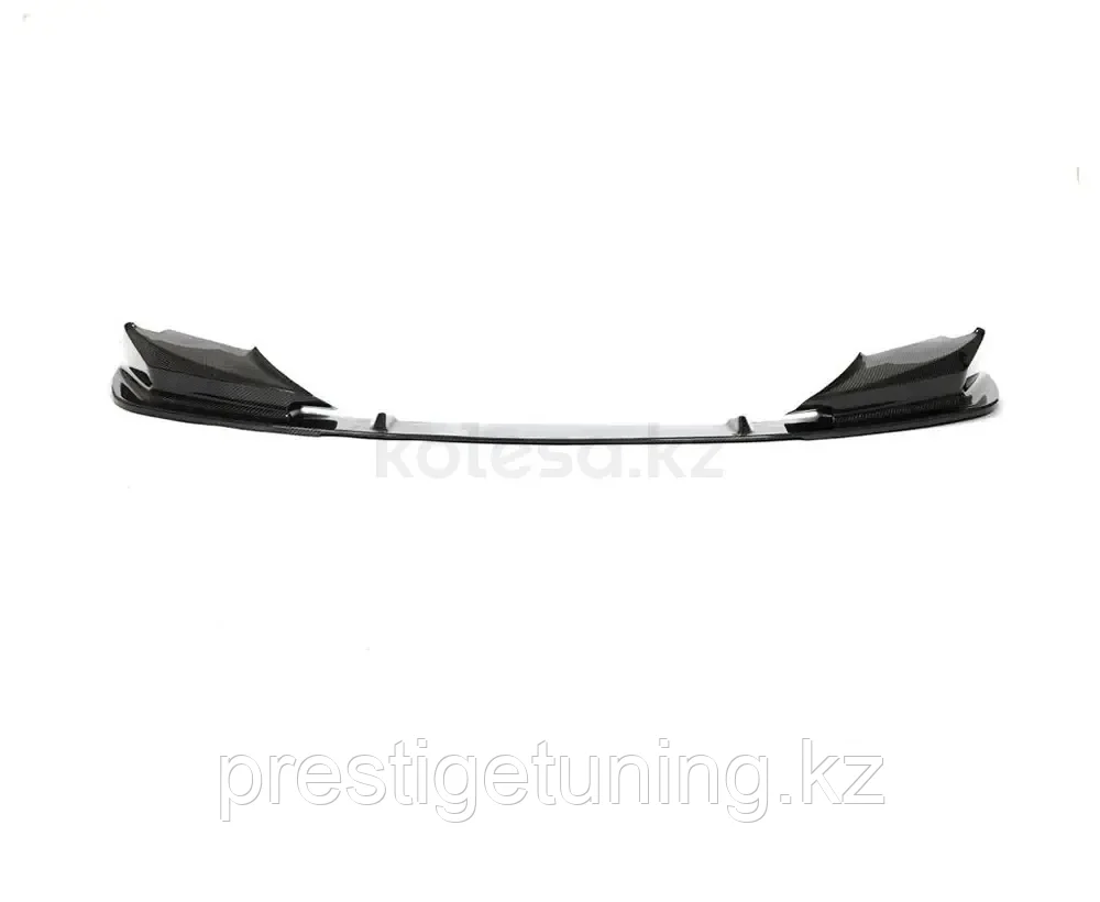 Сплиттер переднего бампера на BMW 5-серия (G30) M5 F90 2020-23 (Карбон)