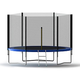 Батут пружинный с защитой XGK-08W