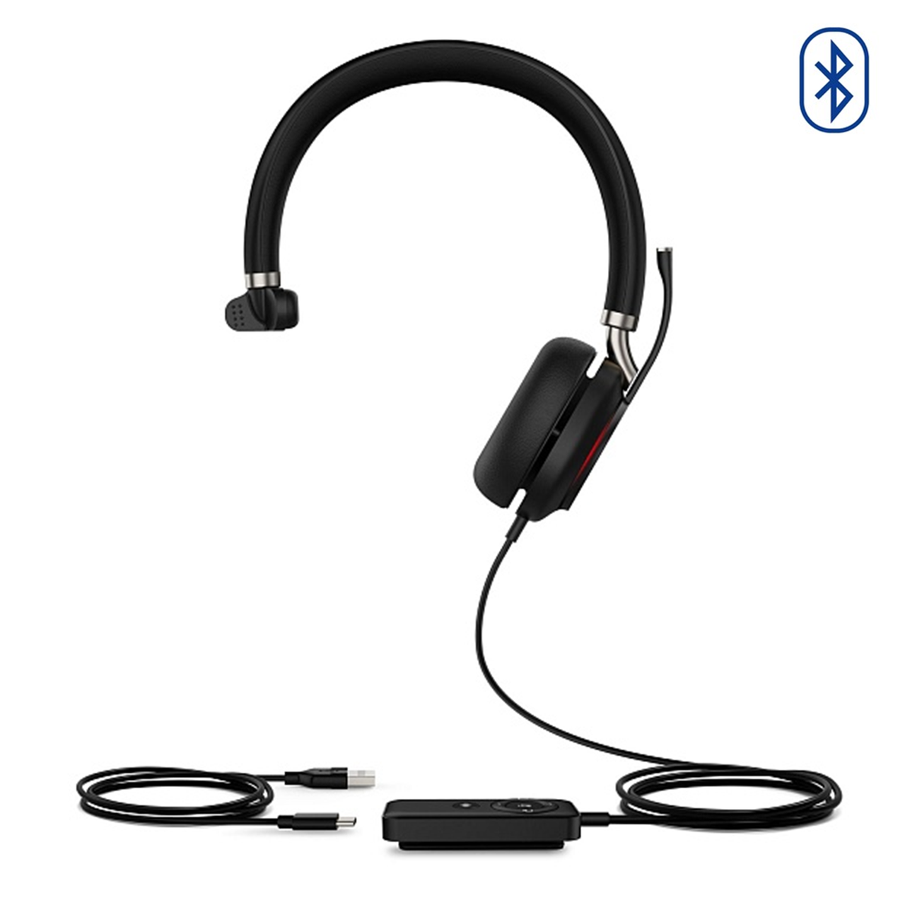 Yealink UH38 UC USB-A моно гарнитура (без встроенной батареи)