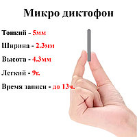 Диктофон микро Revizorro Mini-8