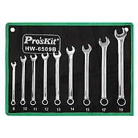 HW-6509B Набор накидных ключей Pro'sKit (9 шт.)