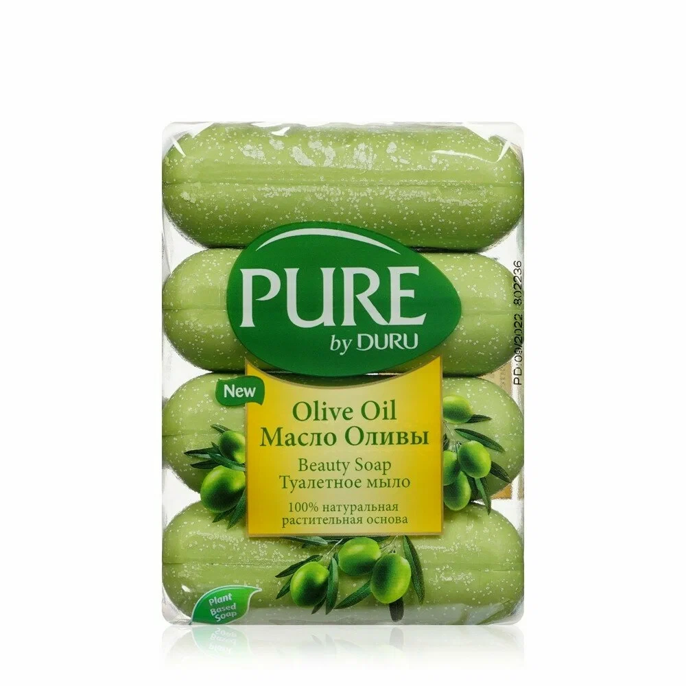 Мыло туалетное Duru Pure 4х85гр