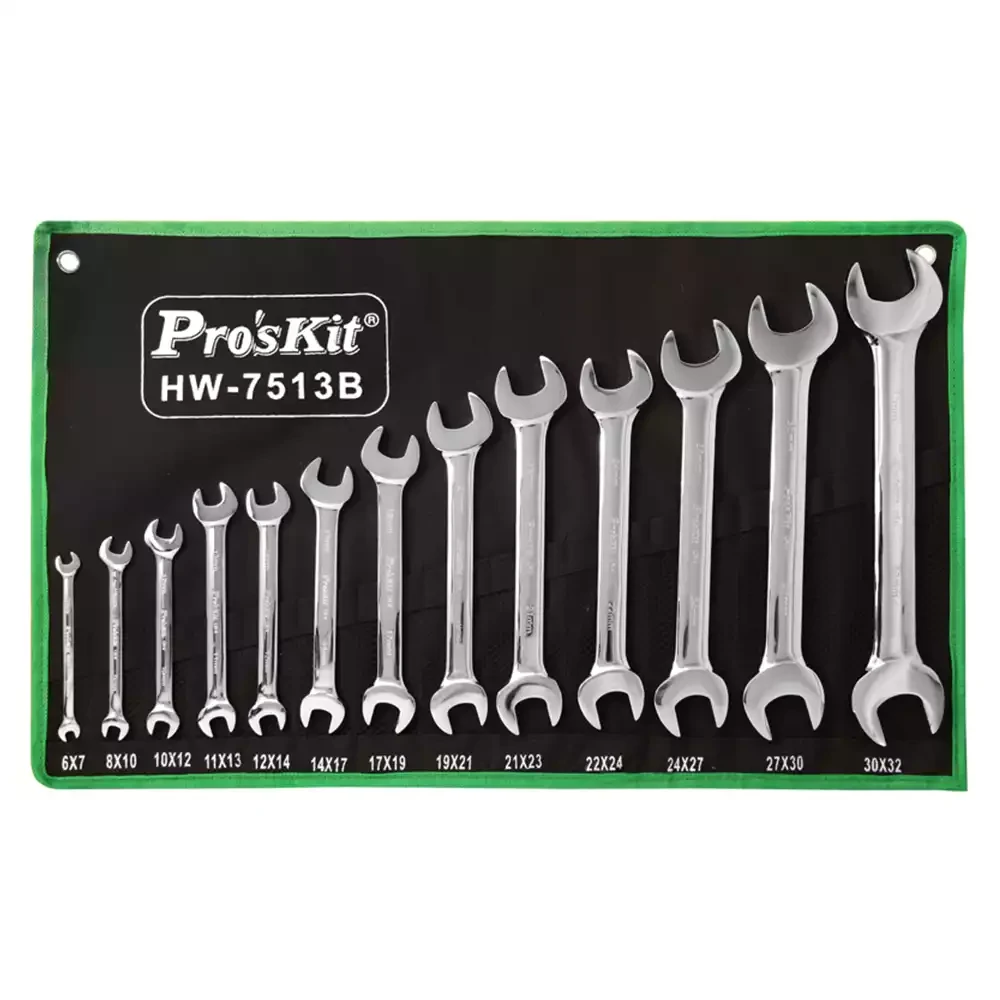 HW-7513B Pro'skit – Набор гаечных ключей (13 шт.)